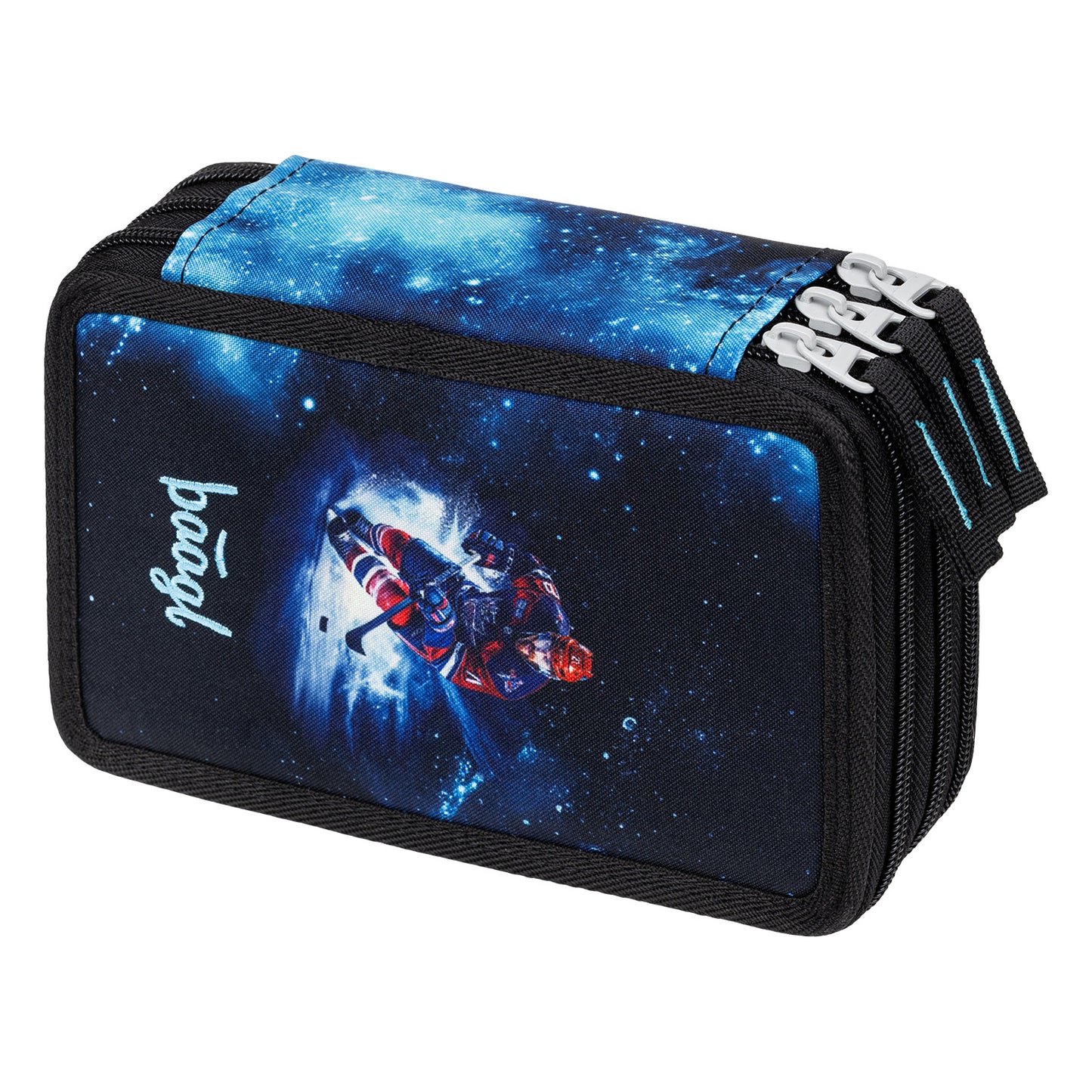 Školský peračník trojposchodový Hokej