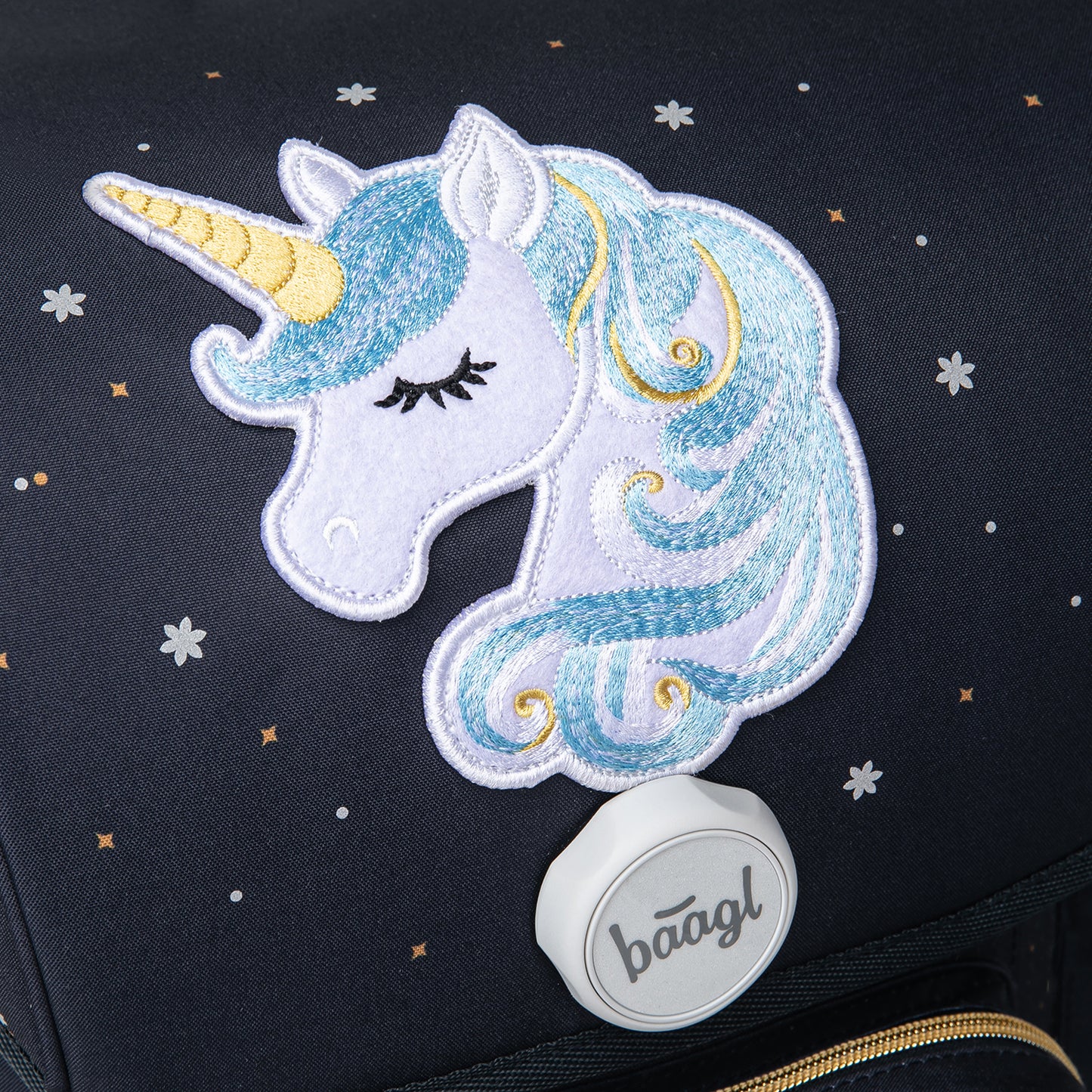 Školská aktovka Ergo Unicorn Gold