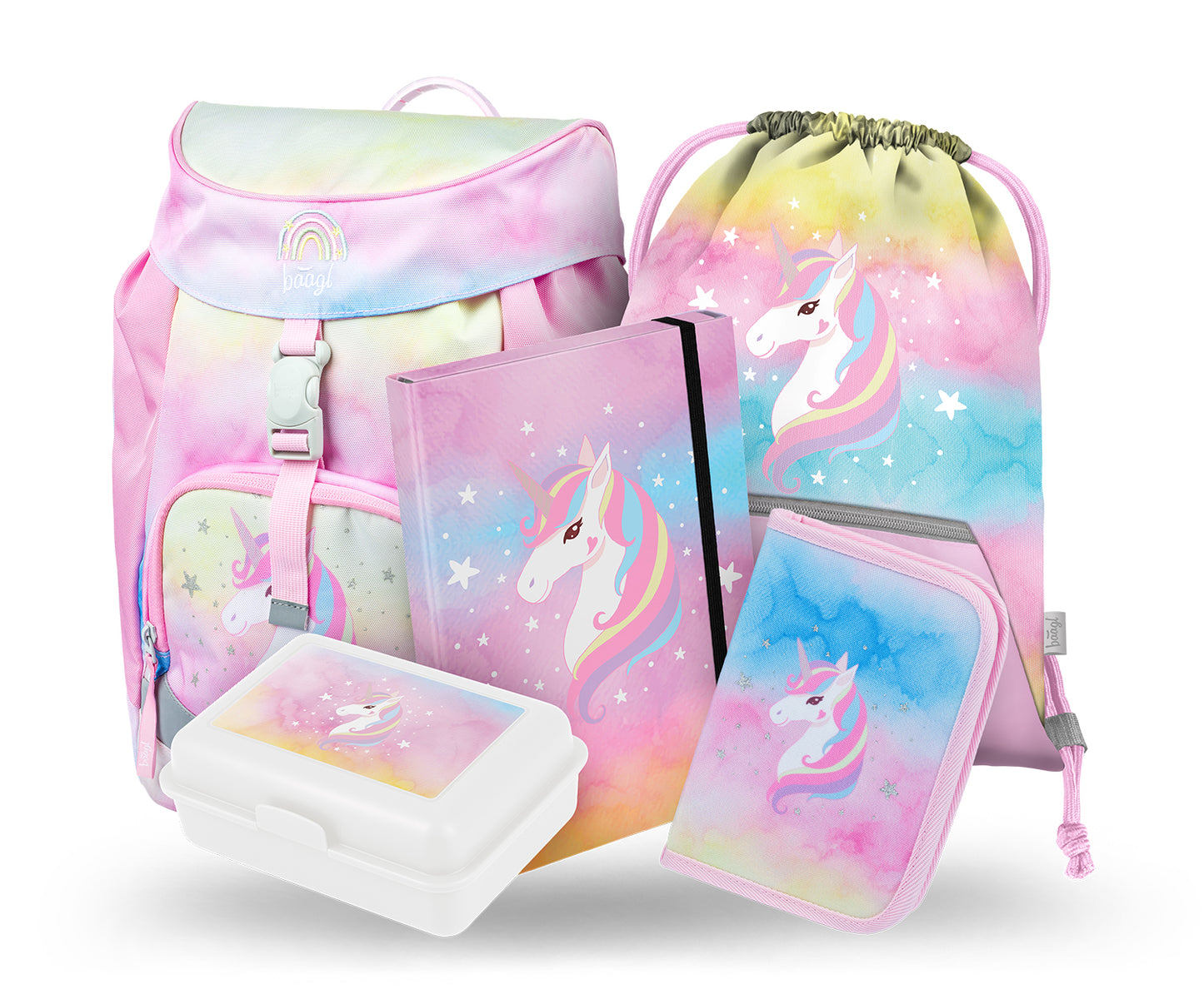 Školská sada Airy Rainbow Unicorn II