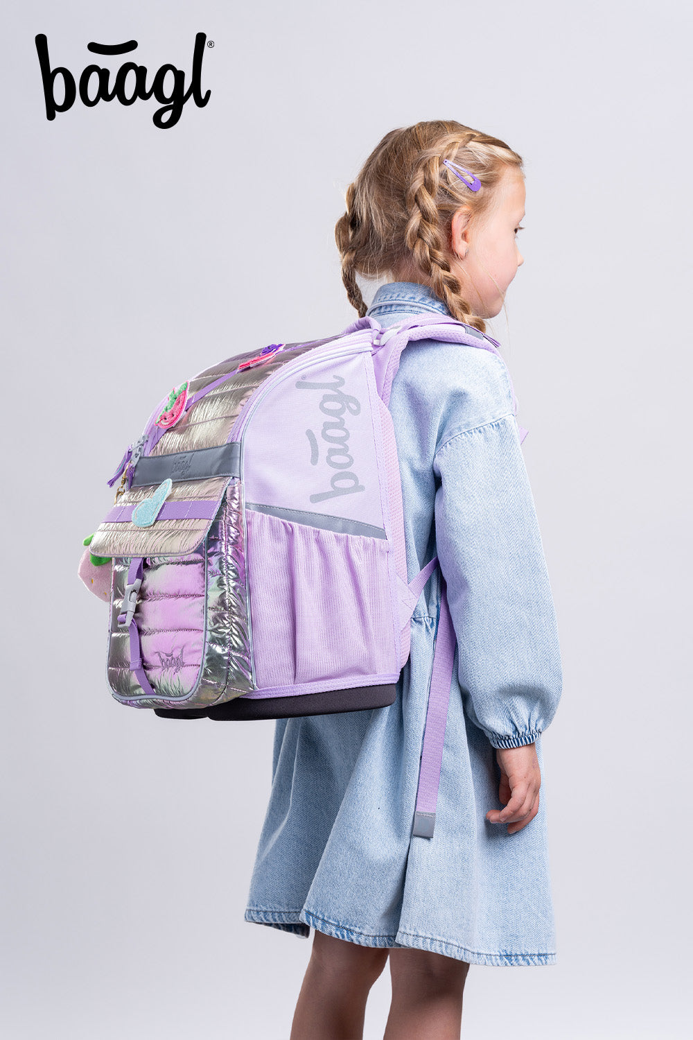 Školská aktovka Zippy Lavender