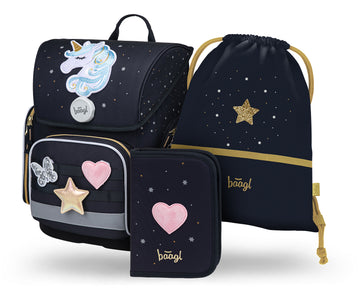 Školská sada Ergo Unicorn Gold