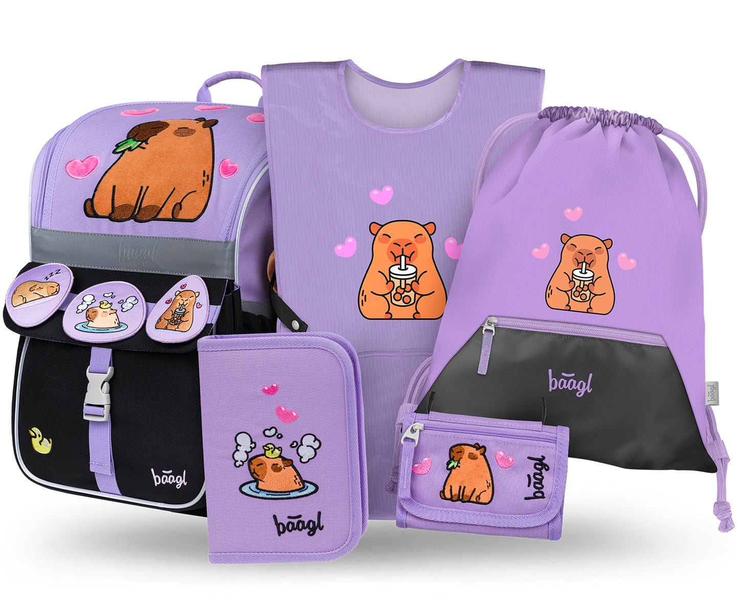 Školská sada Zippy Kapybara II