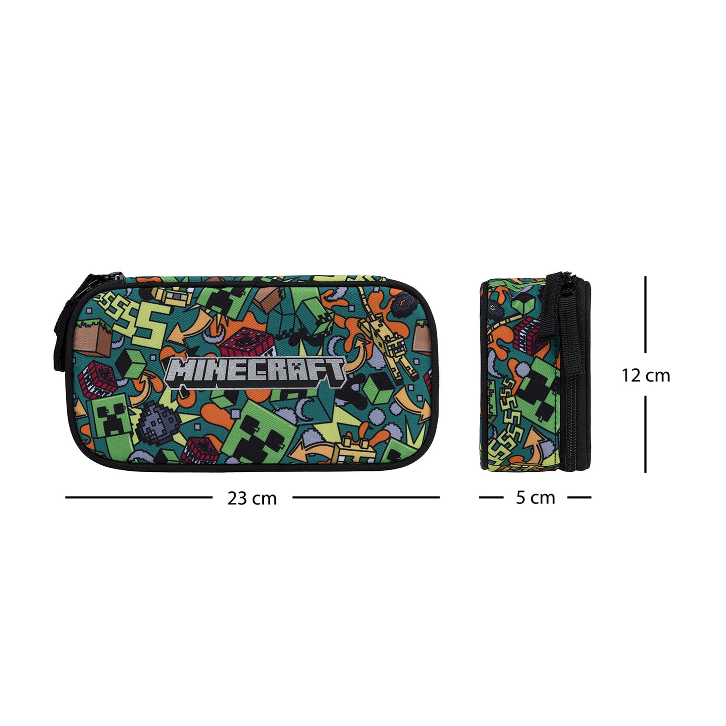 Školský peračník etui Minecraft Chaos