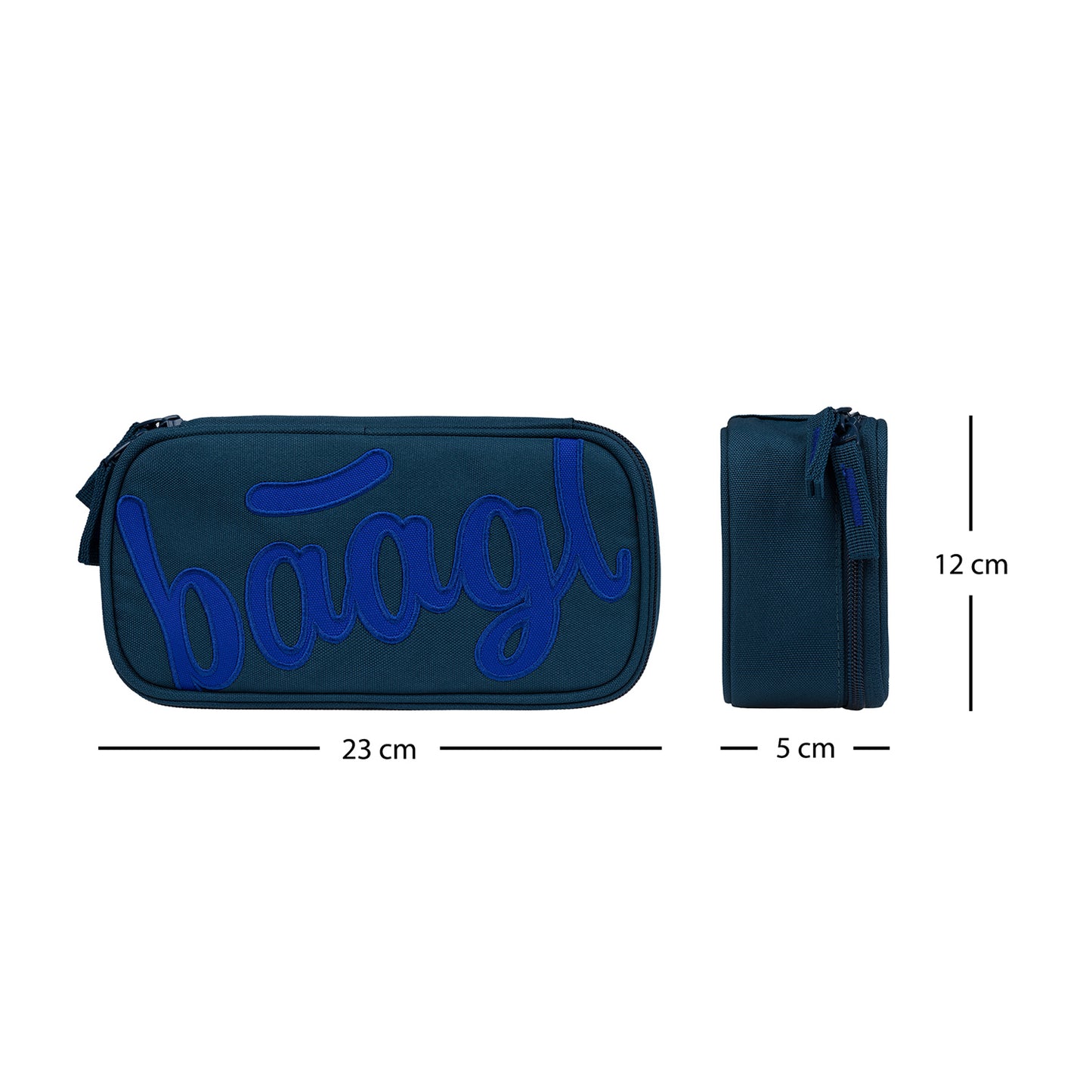 Školský peračník etui Logo modrý