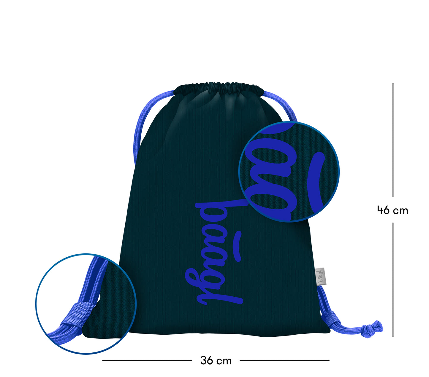 Skolská sada Core Logo modrá