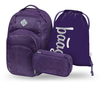 Školská sada Coolmate Plum