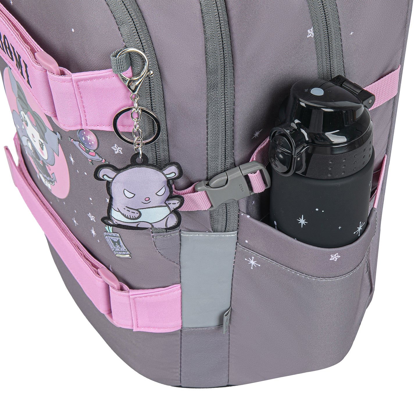 Školský batoh Skate Kuromi Grey