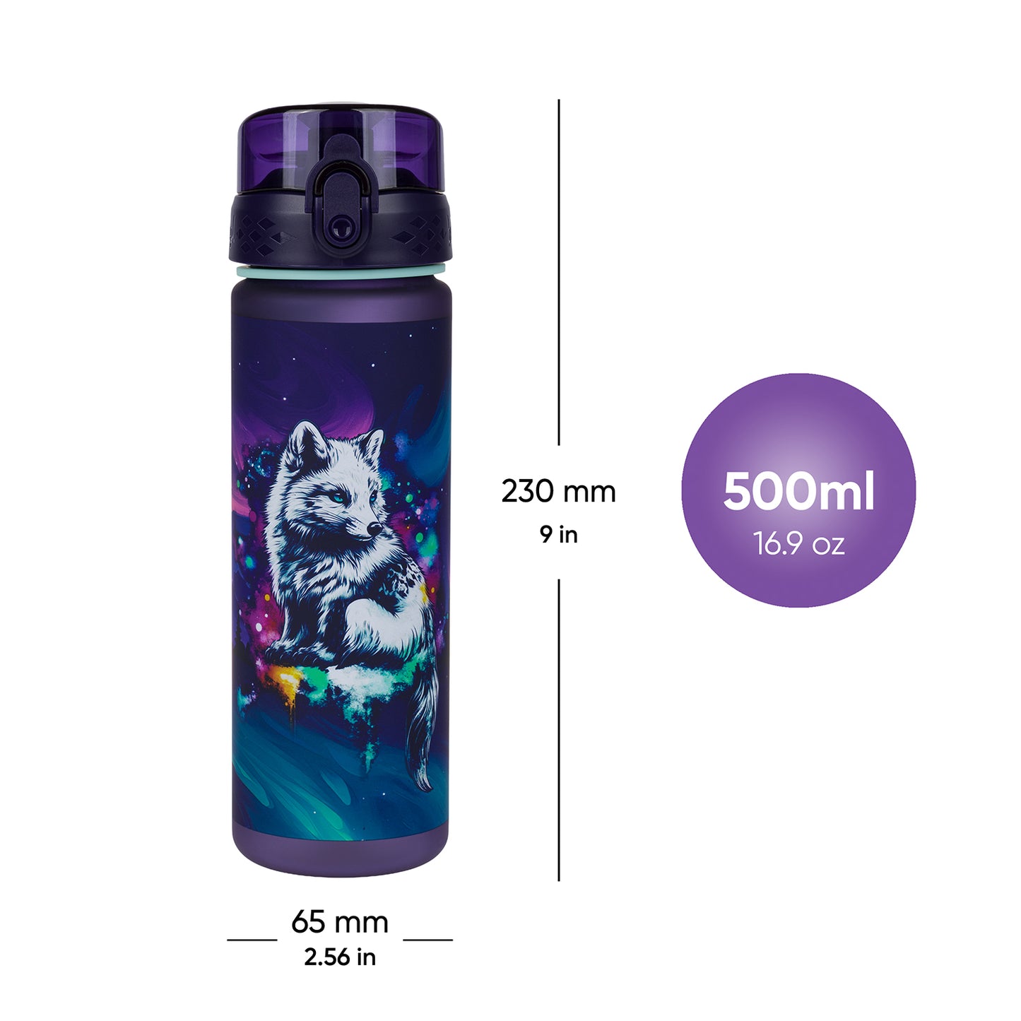 Tritanová fľaša na nápoje Aurora, 500 ml