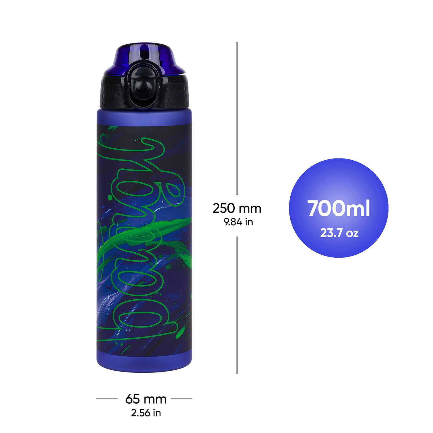 Tritanová fľaša na nápoje Football Champion, 700 ml