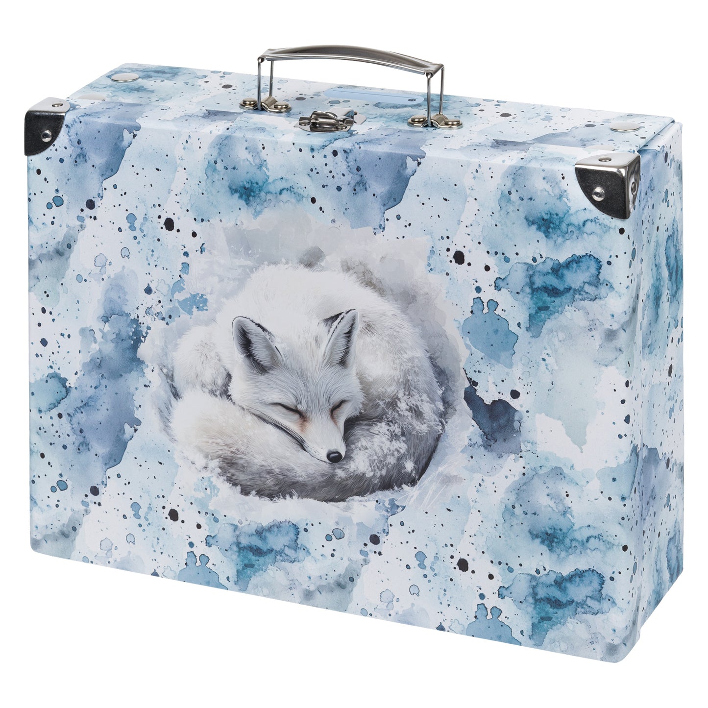 Skladací školský kufrík Polar s kovaním