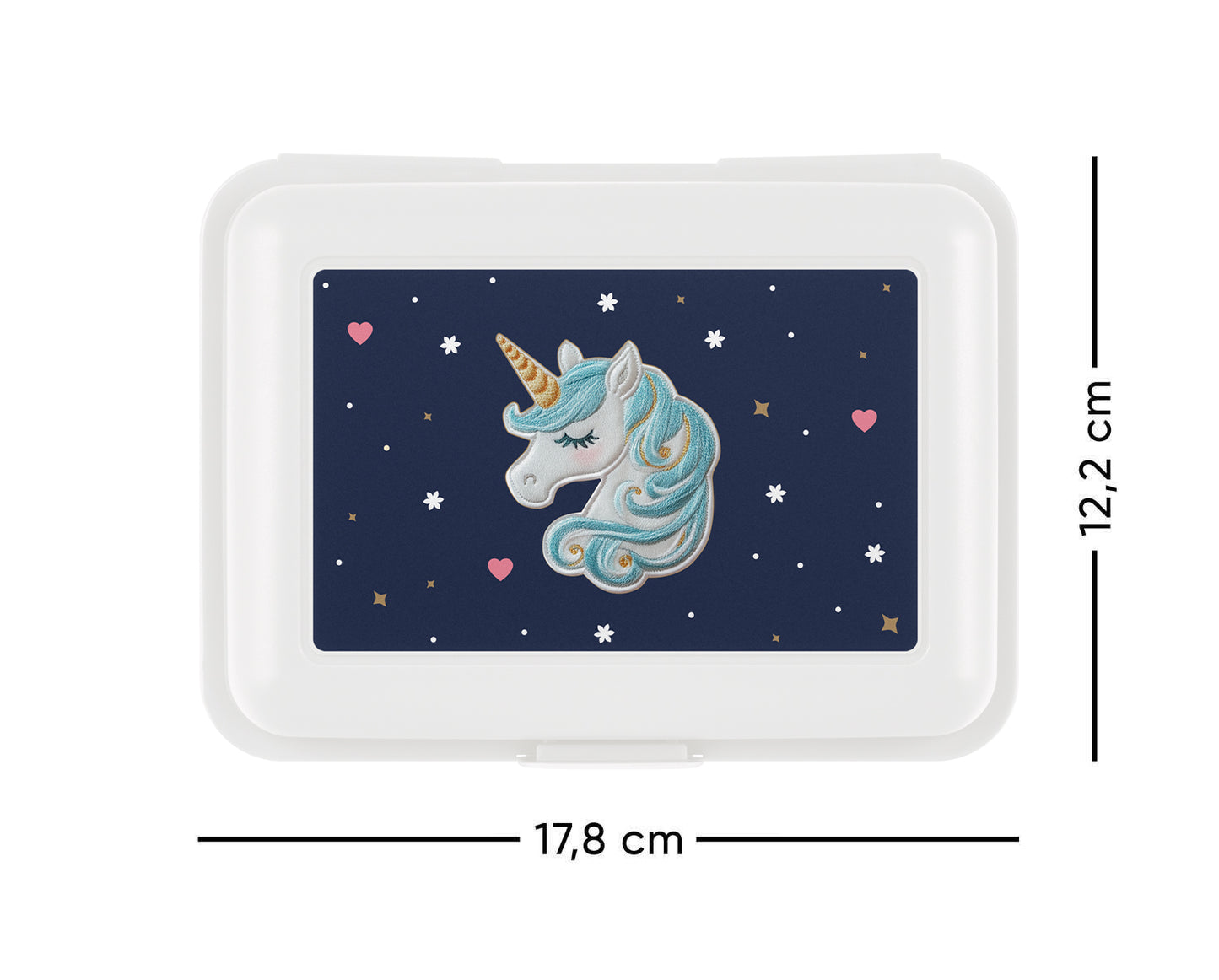 Box na desiatu Unicorn Gold