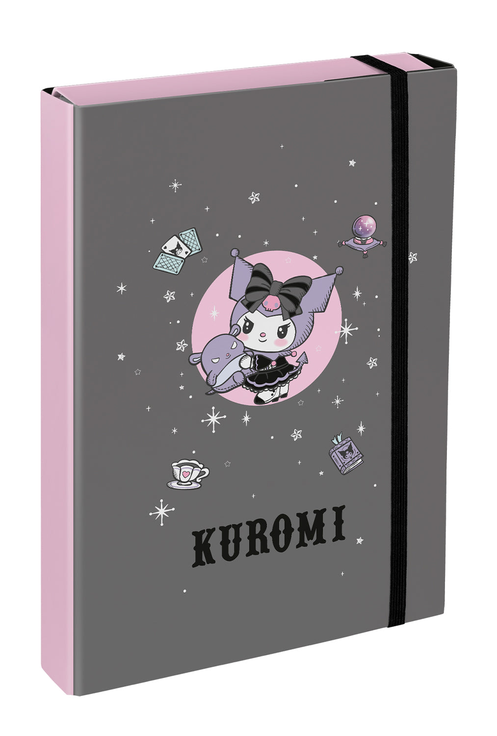 Dosky na školské zošity A4 Jumbo Kuromi Grey