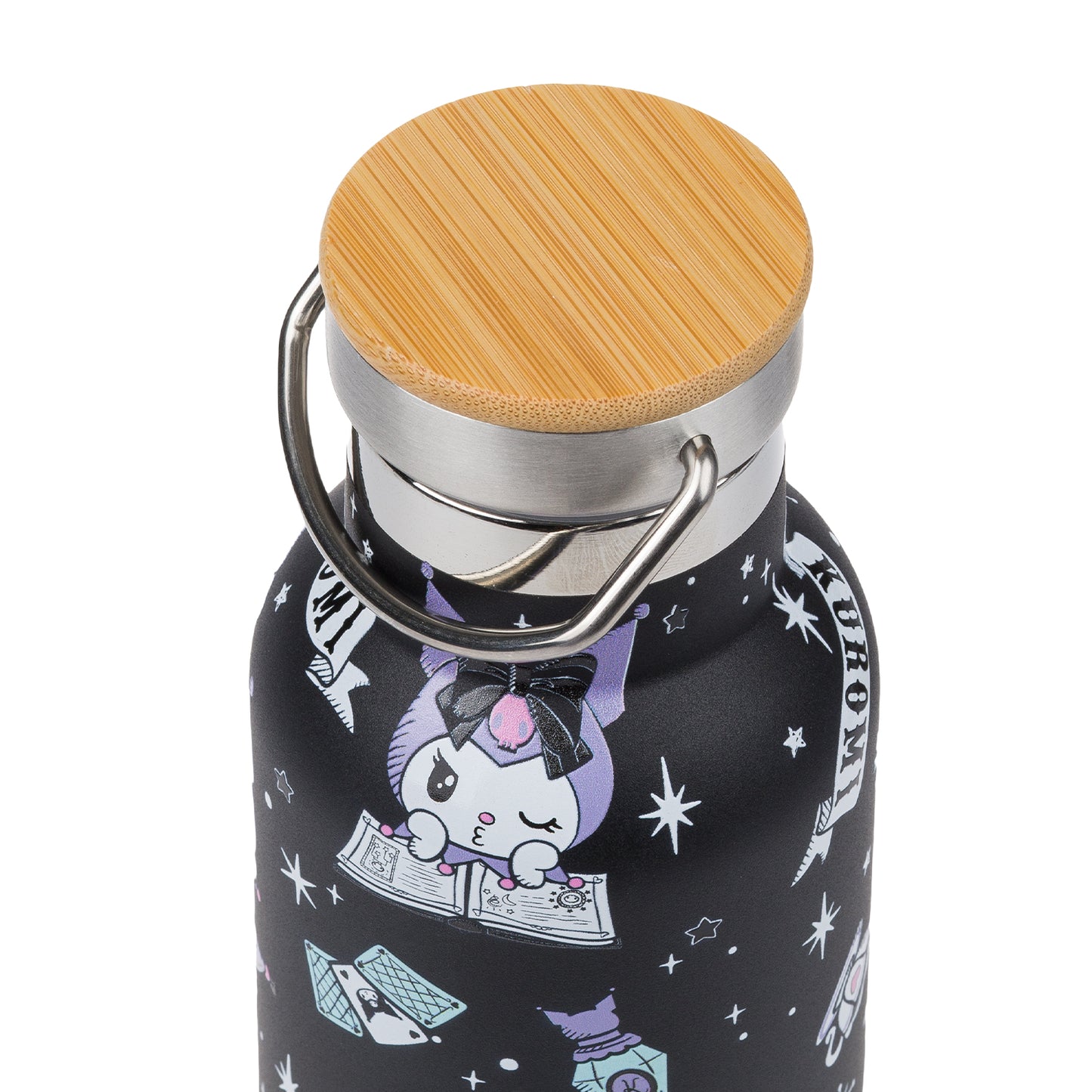 Termofľaša s bambusovým viečkom Kuromi Fortune Dream, 500ml