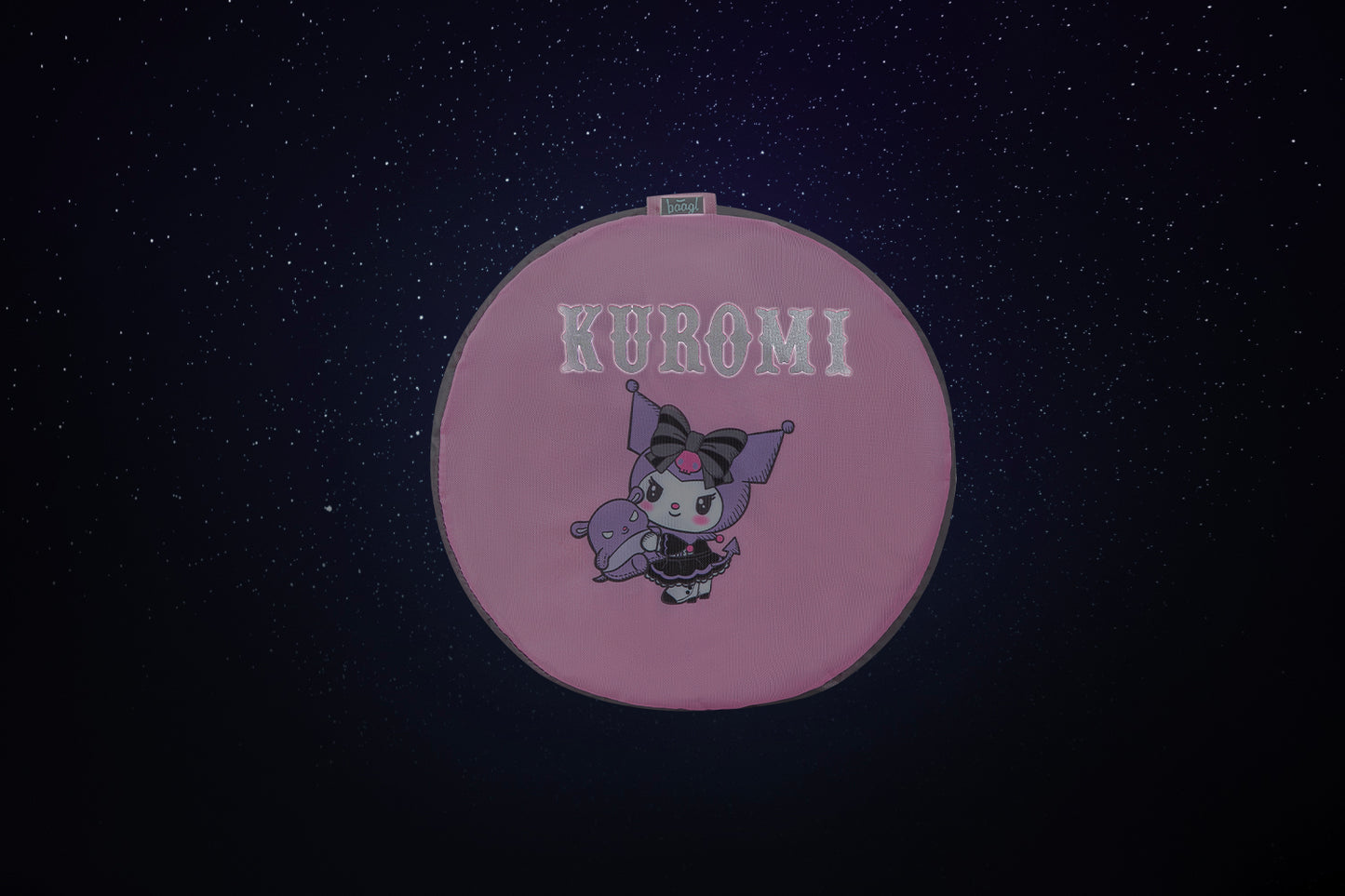 Skladacia športová taška Hoop Kuromi Grey