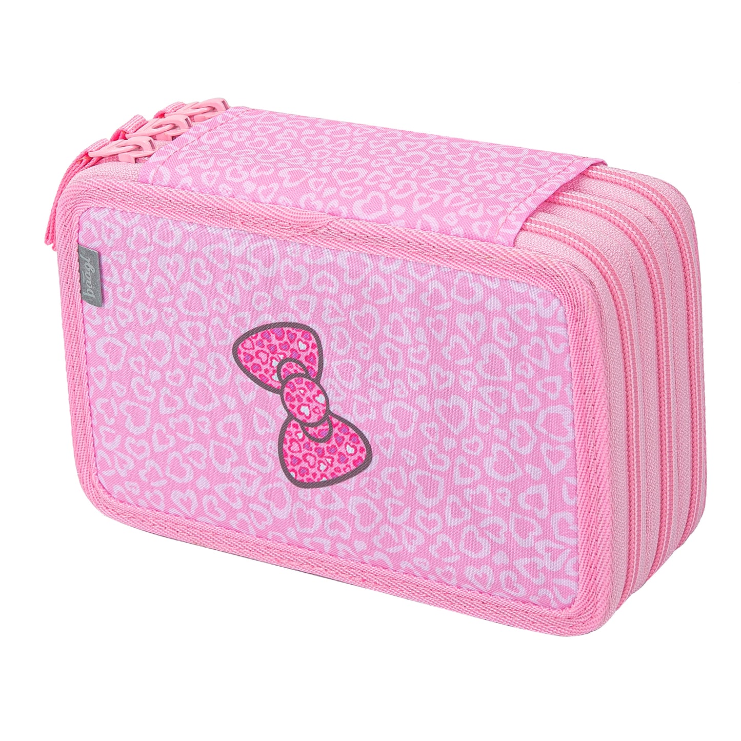 Školský trojposchodový peračník Hello Kitty Sweet Leopard