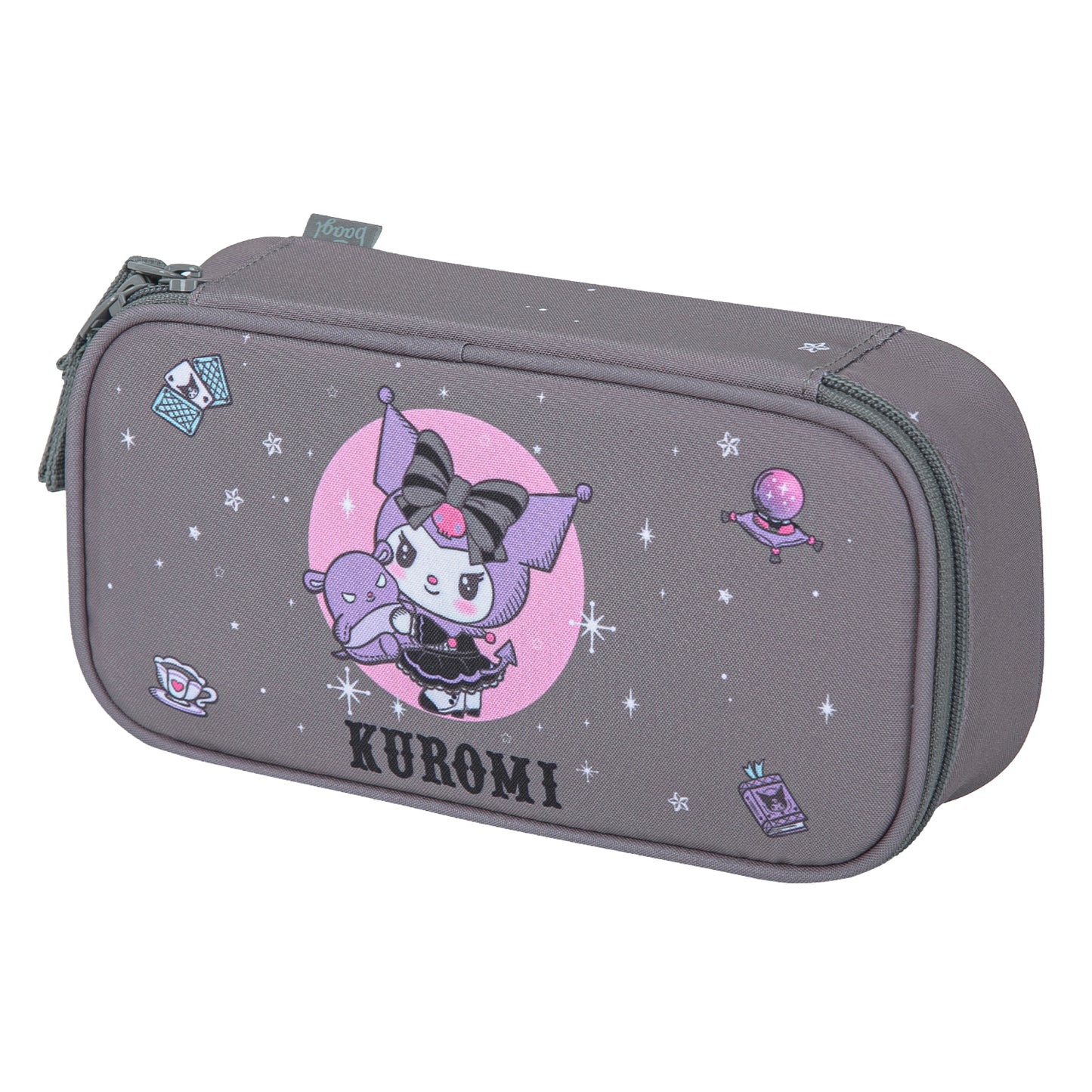 Školská sada Skate Kuromi Grey