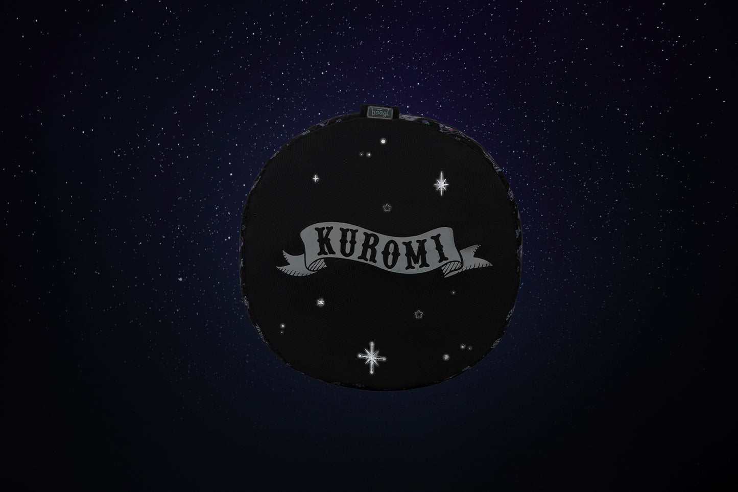 Skladacia športová taška Hoop Kuromi Black