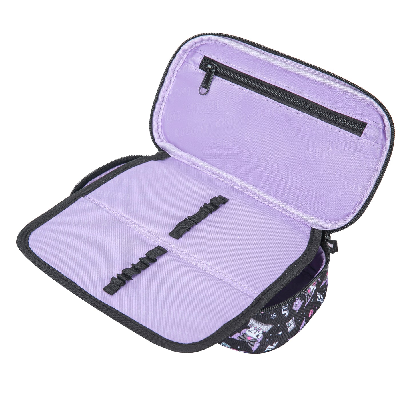 Školský peračník etui Kuromi Black