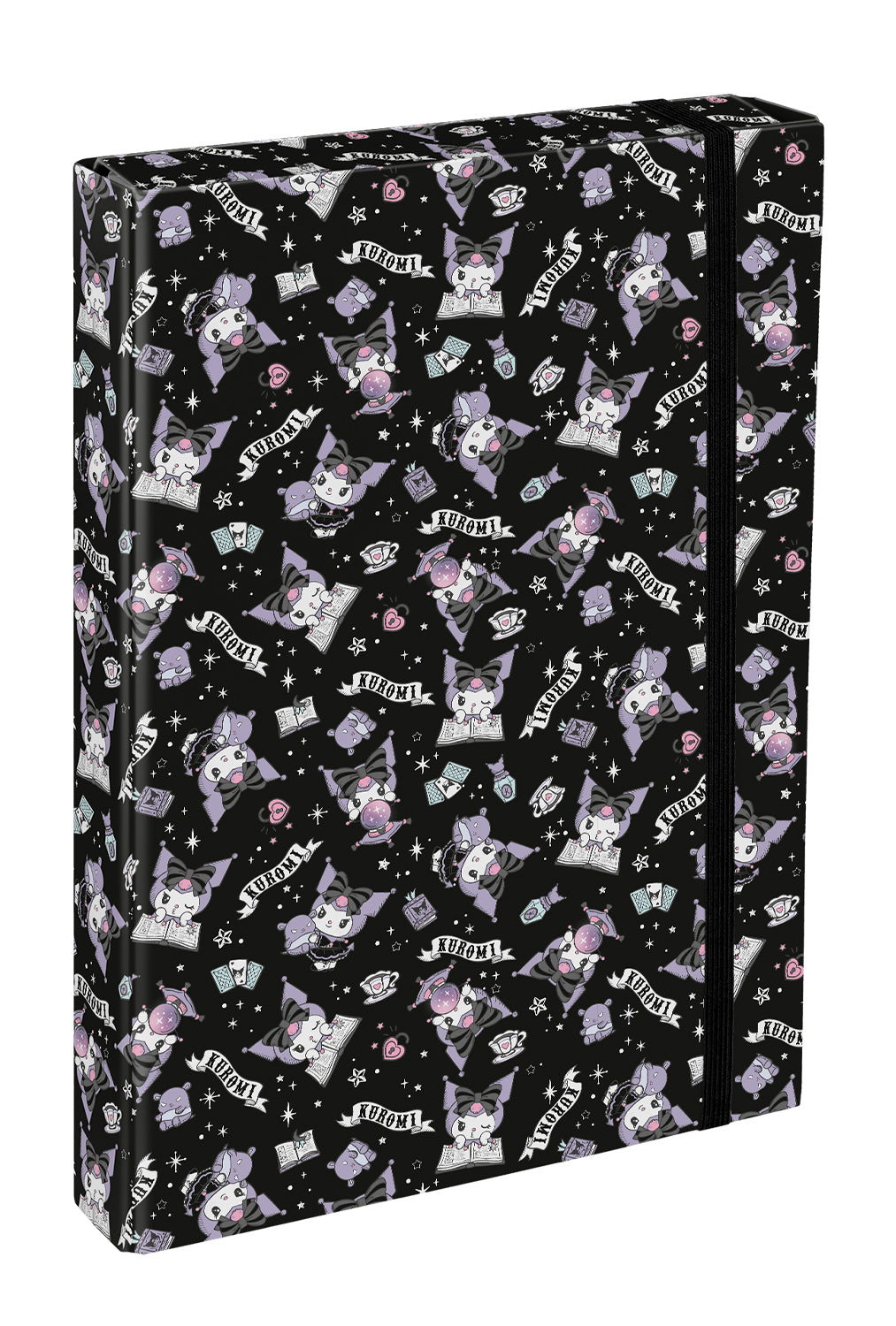 Dosky na školské zošity A4 Jumbo Kuromi Black