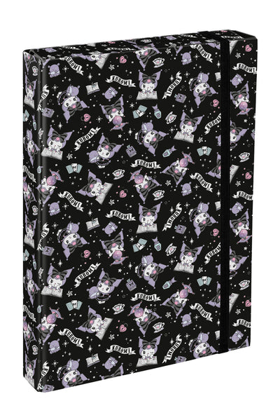 Dosky na školské zošity A4 Jumbo Kuromi Black