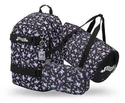 Školská sada Skate Kuromi Black