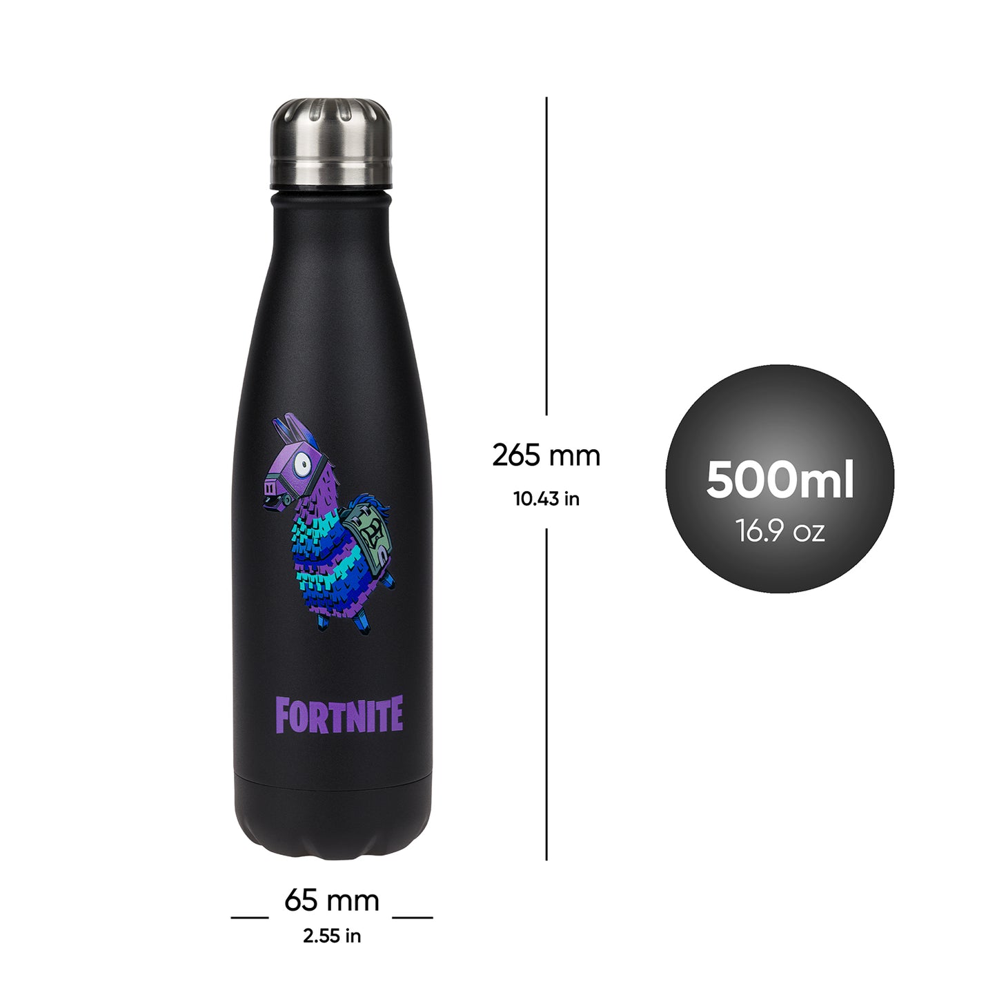 Termofľaša s kovovým viečkom 500 ml Fortnite Llama