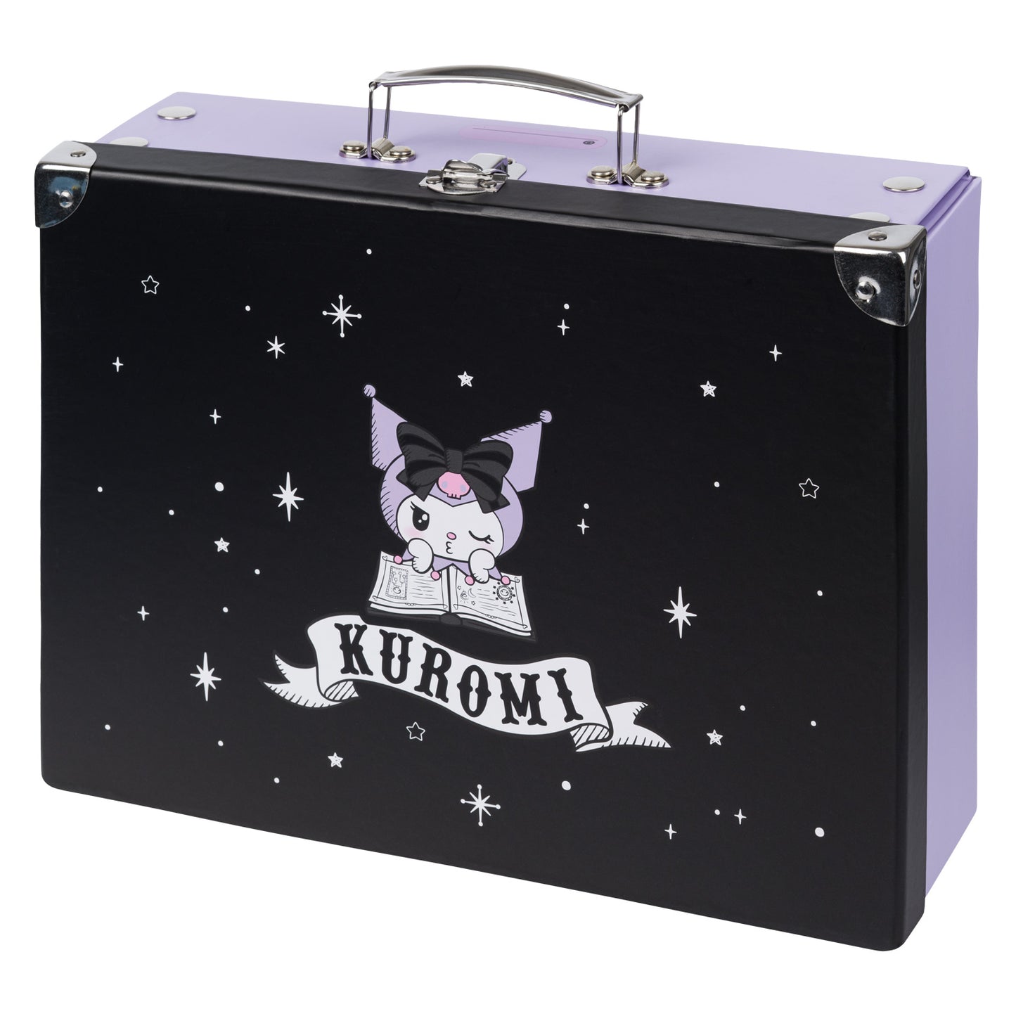 Skladací školský kufrík Kuromi Fortune Dream s kovaním