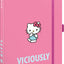 Notes Hello Kitty, linajkovaný, 13 x 21 cm