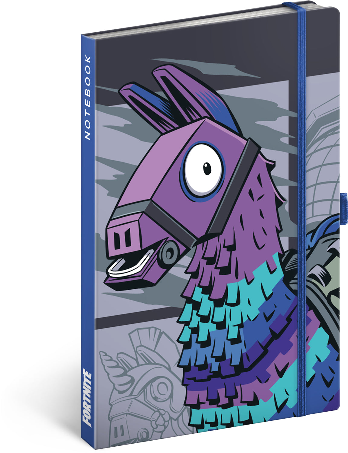 Notes Fortnite – Llama, linajkovaný, 13 x 21 cm