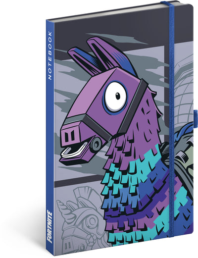Notes Fortnite – Llama, linajkovaný, 13 x 21 cm