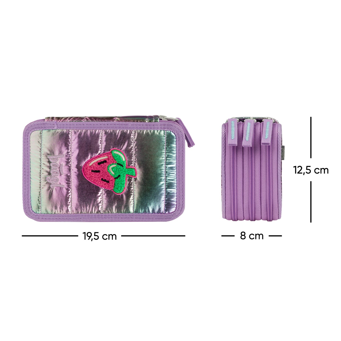 Školský trojposchodový peračník s výbavou Lavender