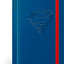 Notes Superman – Logo, linajkovaný, 11 × 16 cm