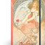 Notes Alfons Mucha – Maliarstvo, linajkovaný, 13 × 21 cm