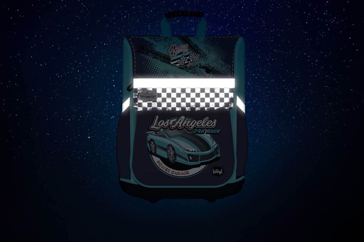 Školská aktovka Zippy Racer