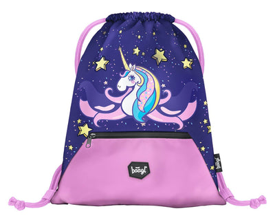 Vrecko s priehradkou na zips Unicorn