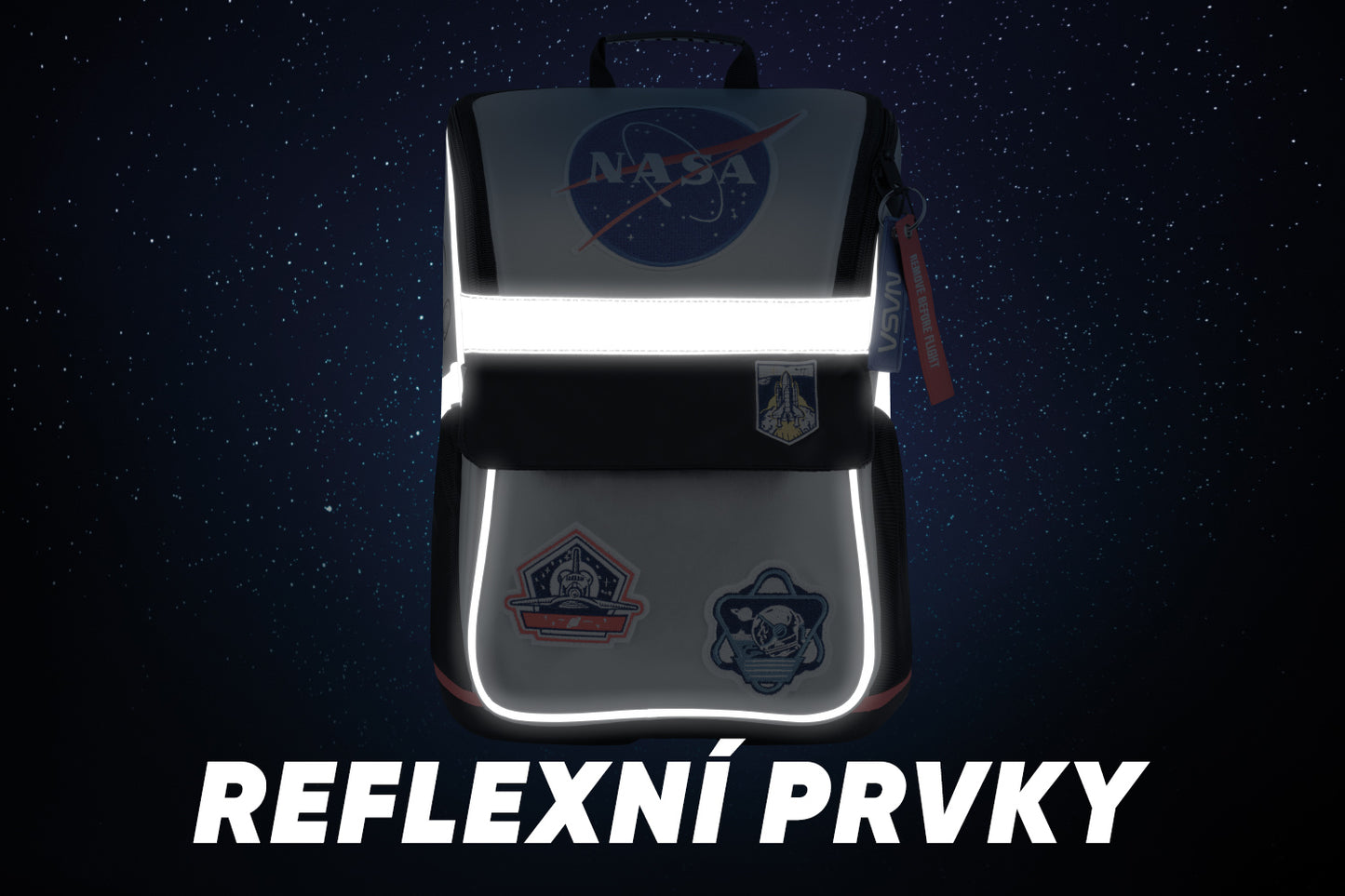Školská aktovka Zippy NASA