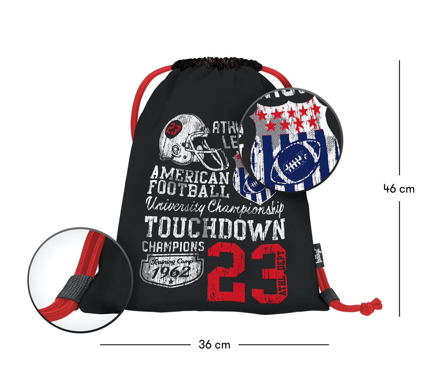 Vrecko Americký futbal - TOUCHDOWN