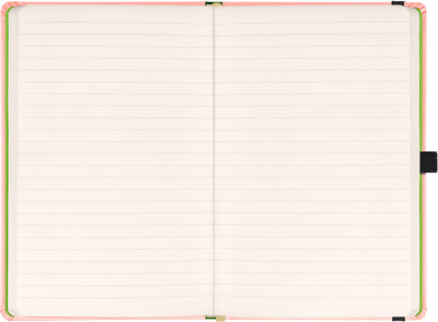 Notes Avokádo, linajkovaný, 13 × 21 cm