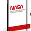 Notes NASA Worm, linajkovaný, 13 × 21 cm