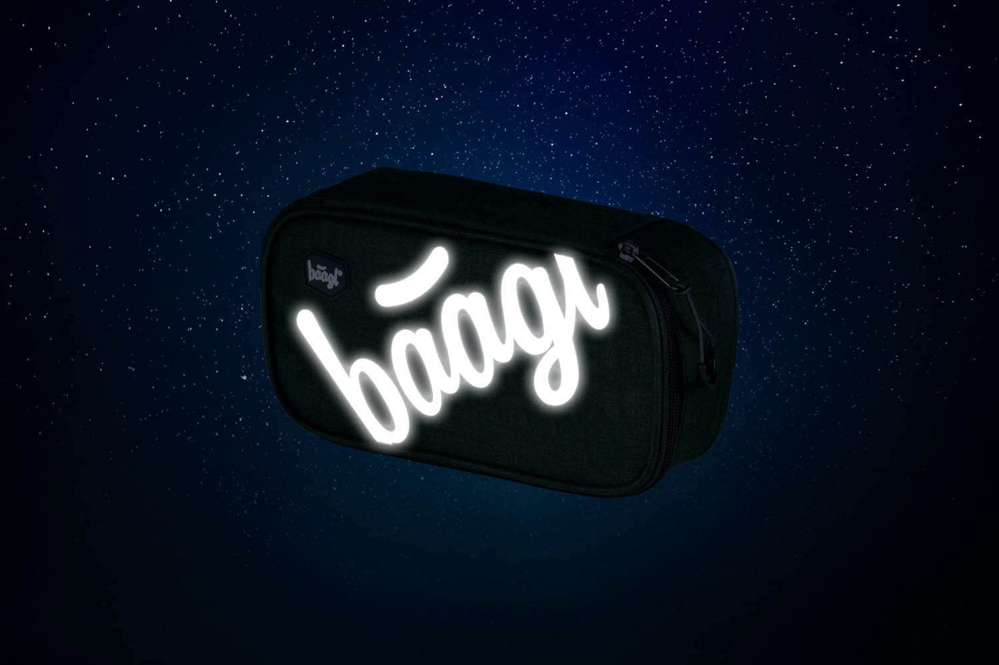 Školský peračník etui Logo zelený