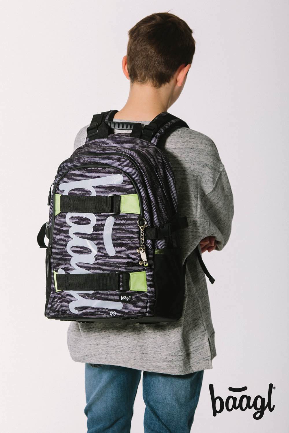 Školský batoh Skate Grey