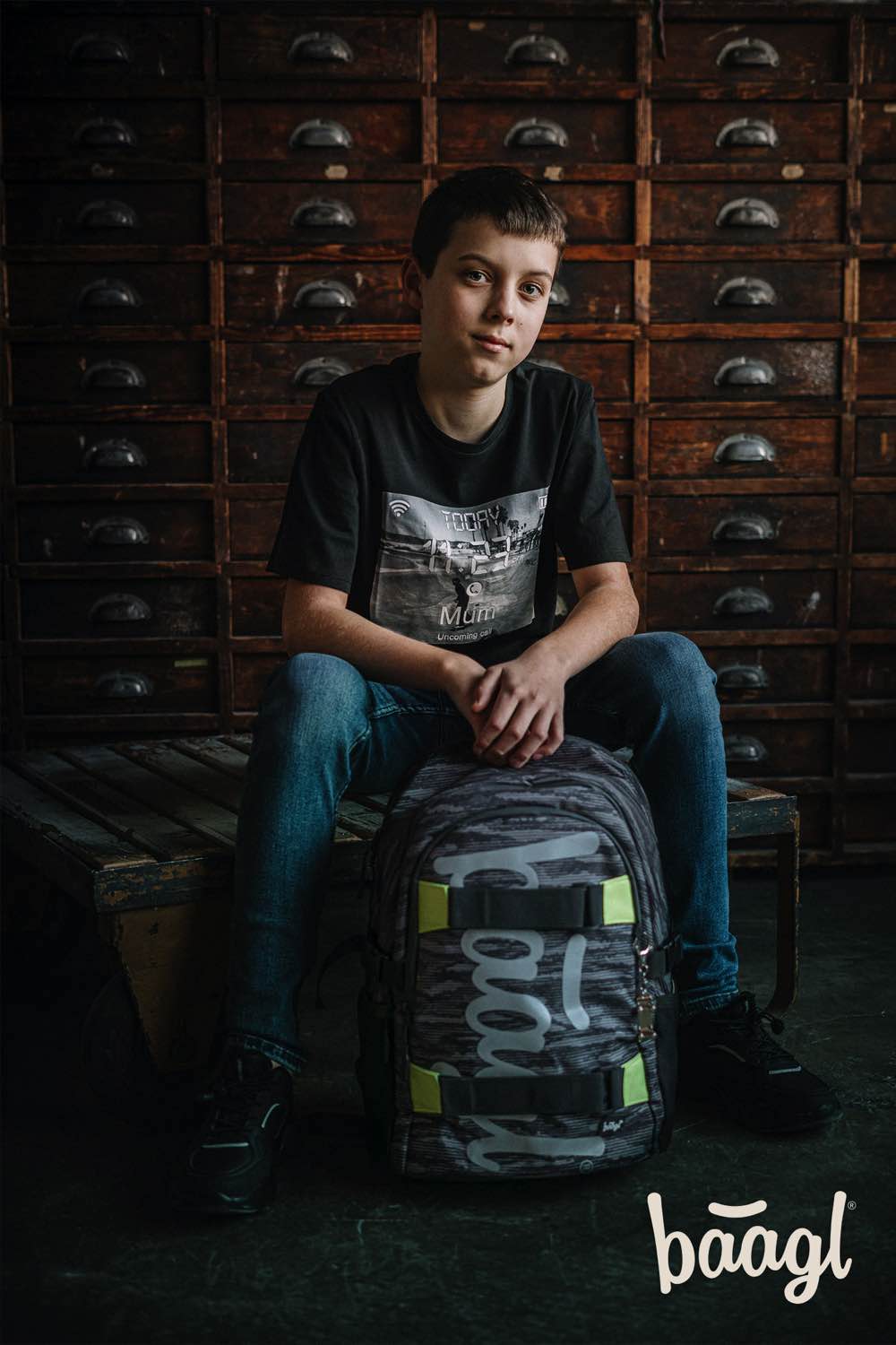 Školský batoh Skate Grey