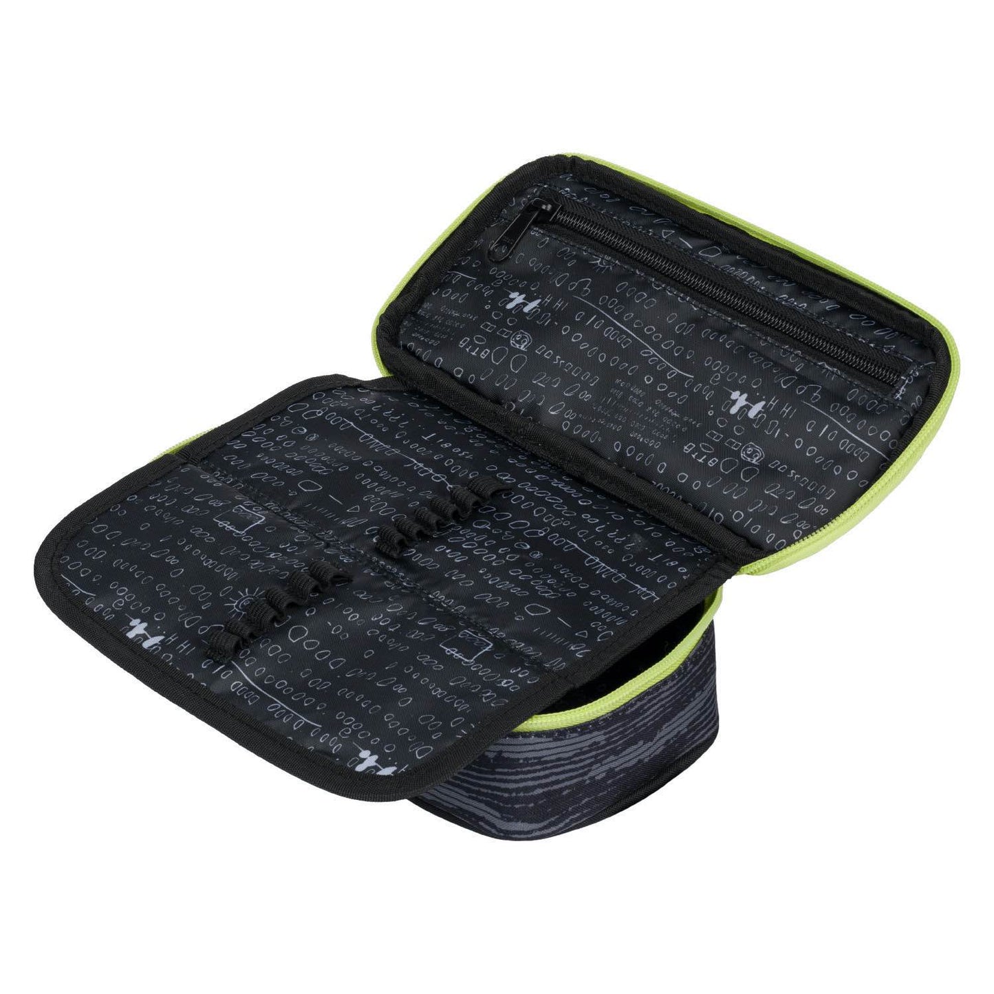 Školský peračník etui Skate Grey