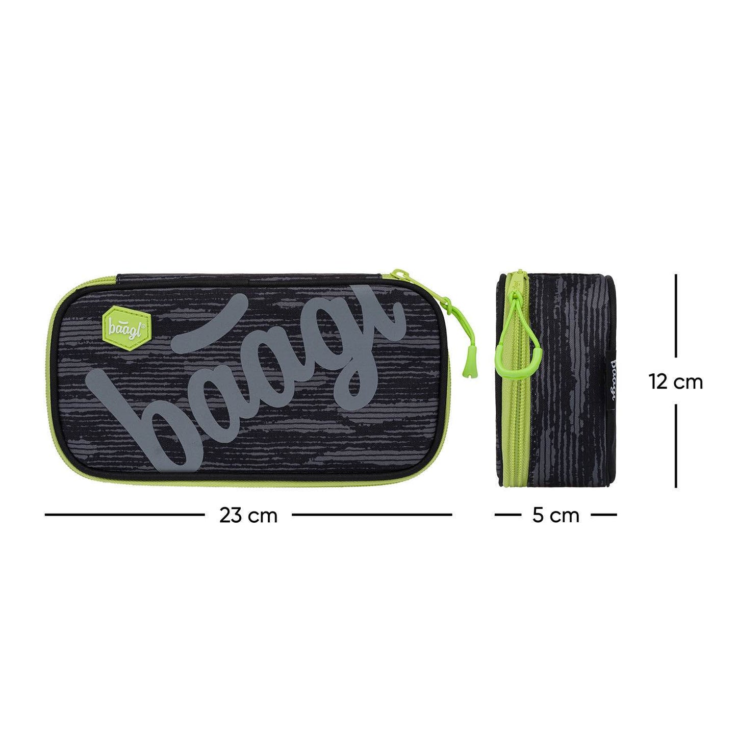 Školský peračník etui Skate Grey