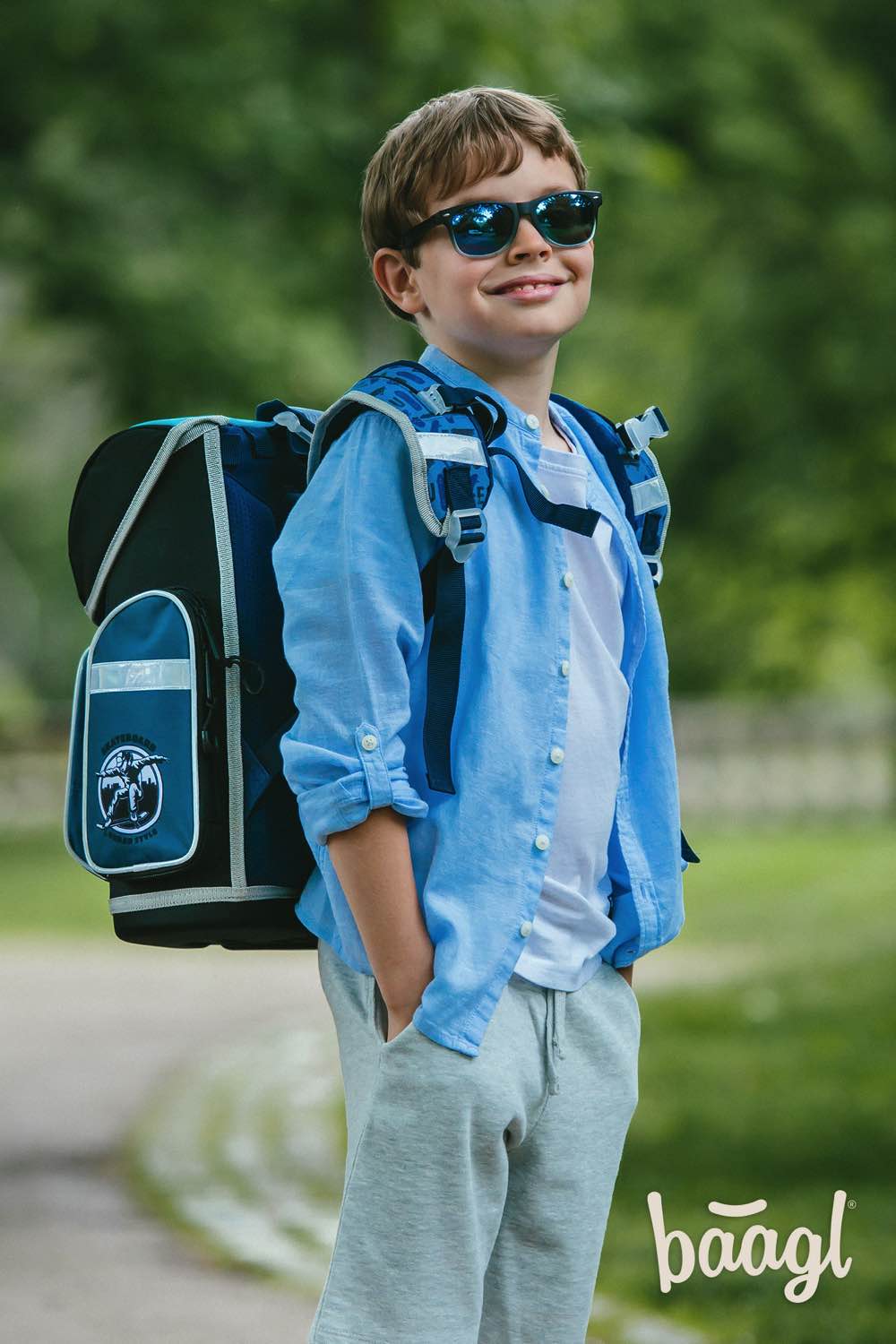 Školská aktovka Ergo Skateboard