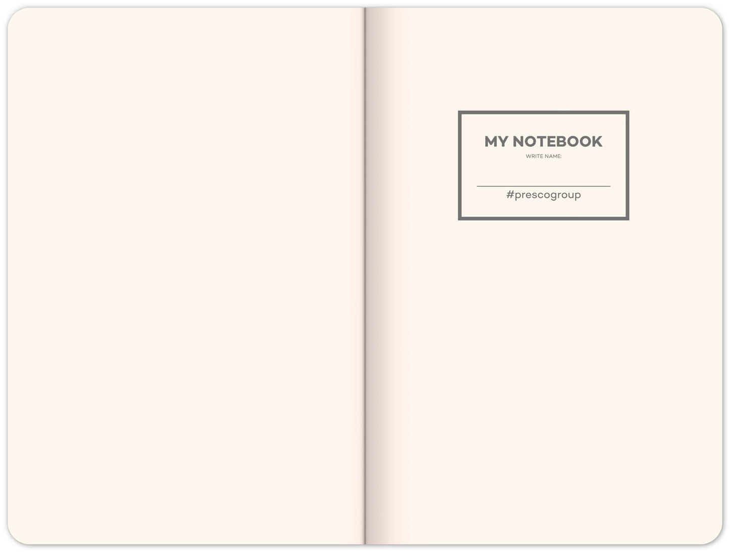 Notebook Skiver, červenovínový, linajkovaný, 13 × 21 cm