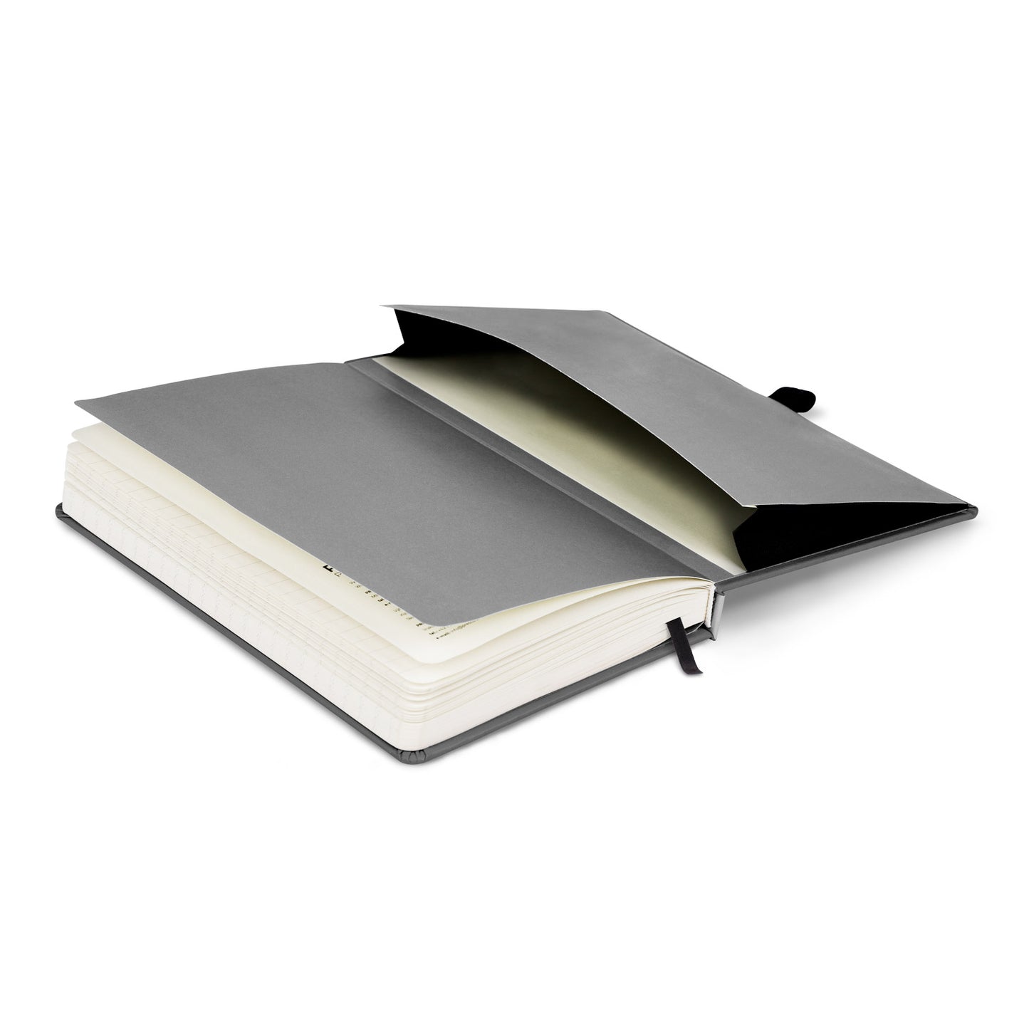 Notebook Skiver, červenovínový, linajkovaný, 13 × 21 cm