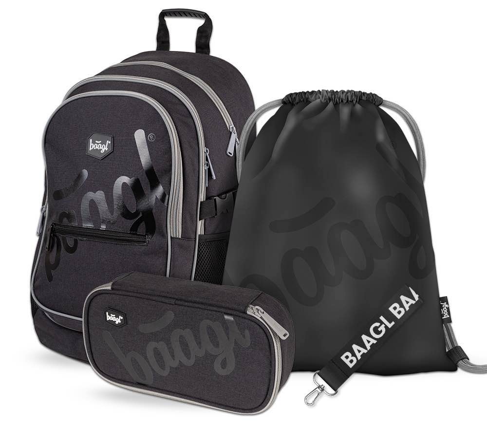 Školská sada Logo Black