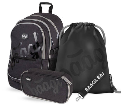 Školská sada Logo Black