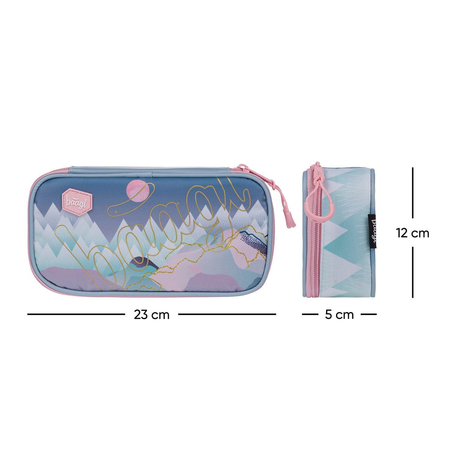 Školský peračník etui Skate Moon